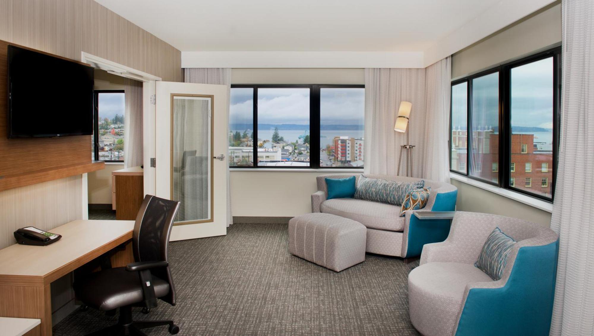 Courtyard By Marriott Seattle Everett Downtown Esterno foto
