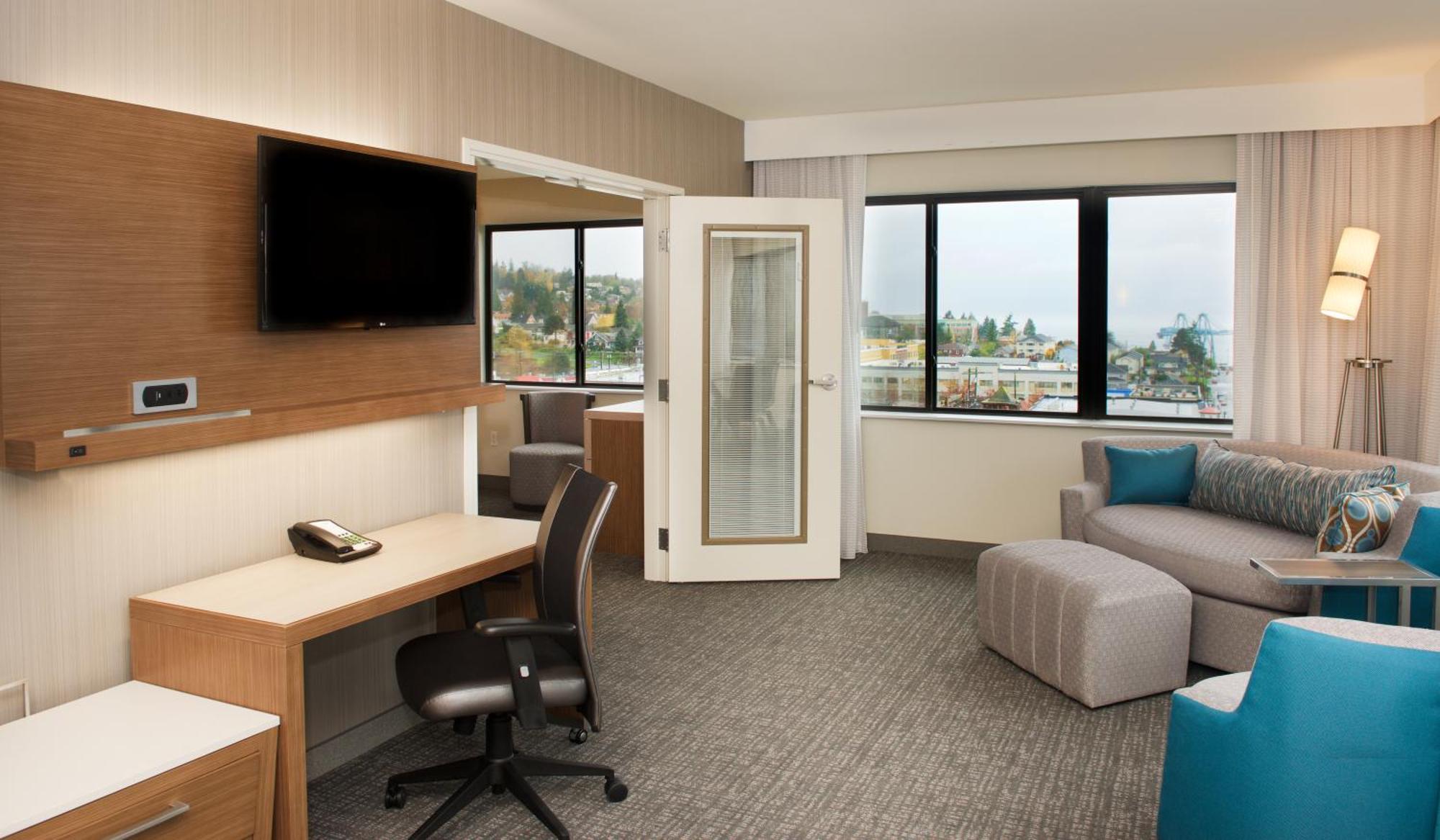 Courtyard By Marriott Seattle Everett Downtown Esterno foto